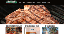 Desktop Screenshot of godfathersrestaurant.com